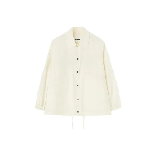JIL SANDER Бежевые Женские Куртки
