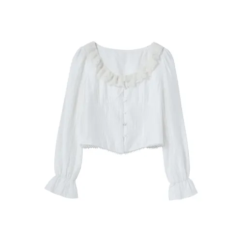 WESTLINK Белые Женские Рубашки