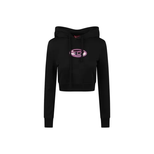 DIESEL Черные Женские Свитшоты