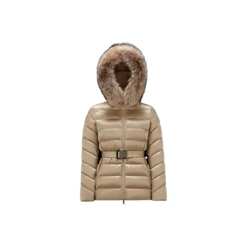 Moncler Down Jacket Women's Light Brown