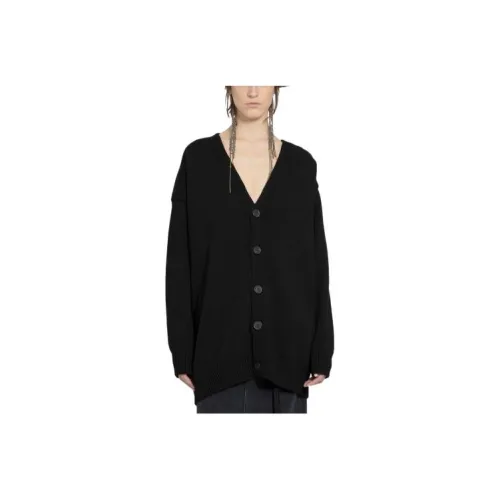 Ann Demeulemeester Черный Женский Трикотаж