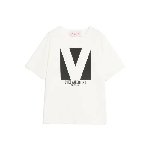 Valentino FW24 T Рубашка Женская Белая