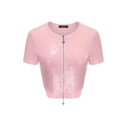 GIMING Мода Трикотаж Женский Розовый