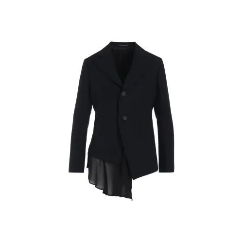 Yohji Yamamoto FW24 Куртки и Пальто Женские Черный
