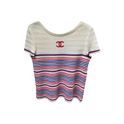 CHANEL Белые Женские Рубашки T