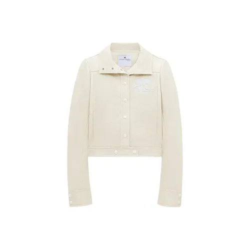 COURREGES Куртки Пальто Женские Белые