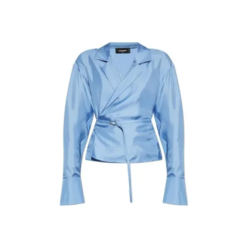 DSQUARED 2 Синие Женские Рубашки
