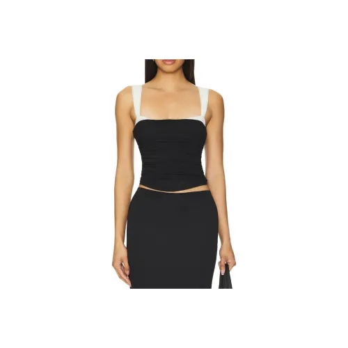 FREE PEOPLE SS24 Топ на бретелях Женский Черный