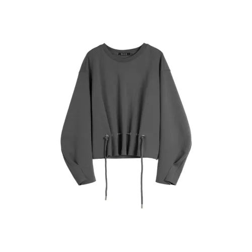 ELLE Свитшот Женский Средний Серый