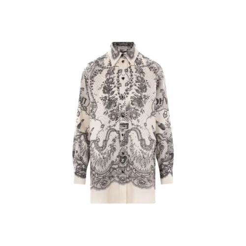 Zimmermann Сливочный Женские Рубашки