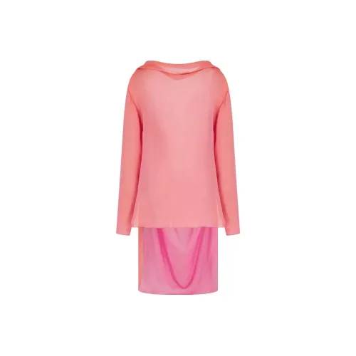 AMANI SS25 Рубашка Женская Salmon Pink