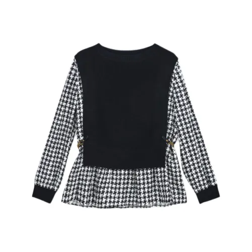 Yiner Черный Женский Трикотаж