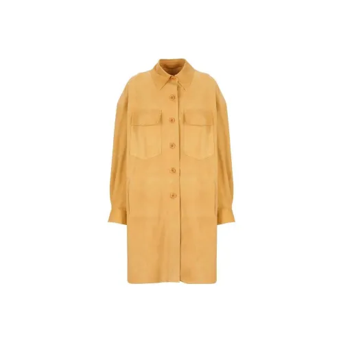 SALVATORE SANTORO Желтые Женские Куртки