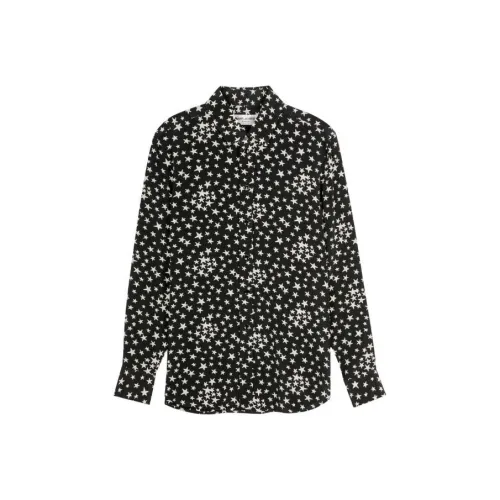 SAINT LAURENT Рубашка Женская Черная