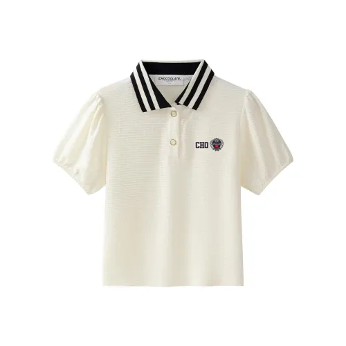 CHOCOOLATE Поло Женское Экрю