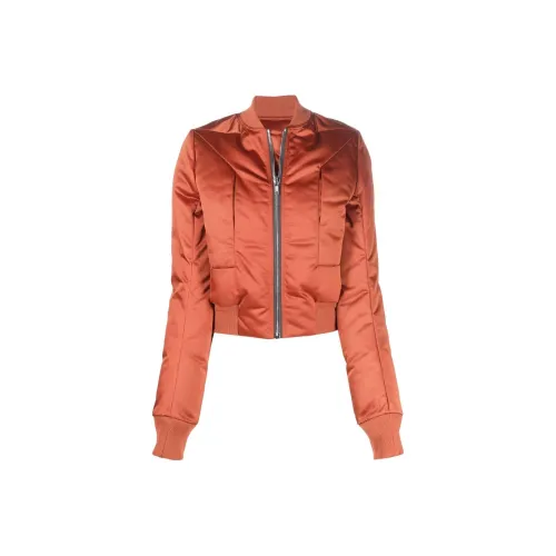 RICK OWENS Апельсиновые Женские Куртки