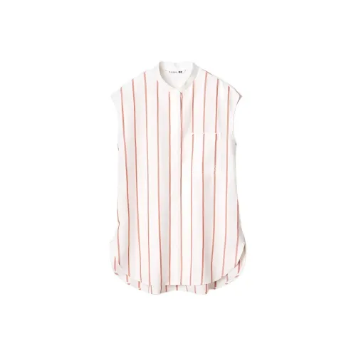 UNIQLO JW Anderson Co Branded SERIES Белые Женские Рубашки