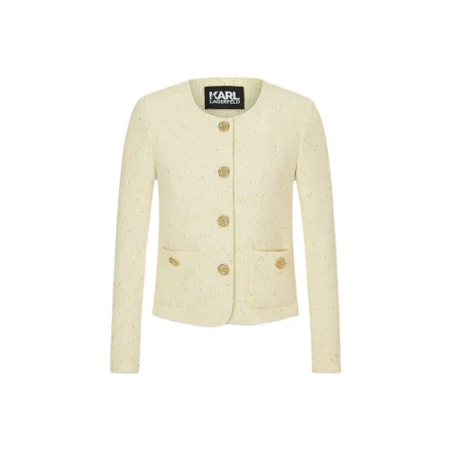 KARL LAGERFELD SS25 Куртки и Пальто Женские Желтые