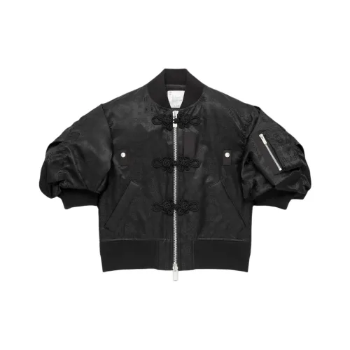 Clot Sacai Co Фирменный черный Женские куртки