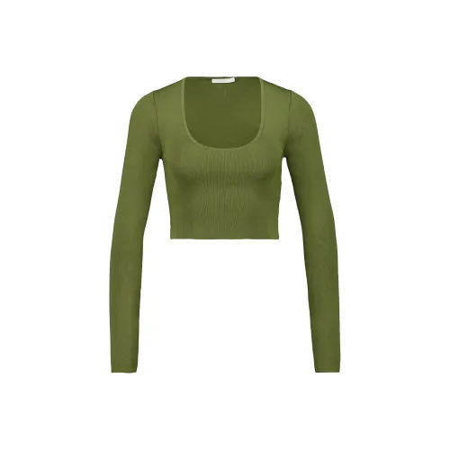 Zimmermann FW24 Трикотаж Женский Зеленый