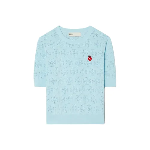 TORY BURCH Трикотаж Женский Весенний Небесно-Синий