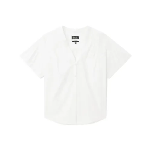 A.P.C Белые Женские Рубашки