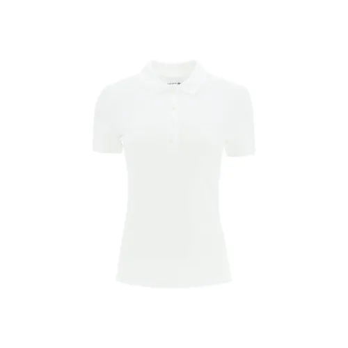 Поло LACOSTE Collaboration Женское Белое