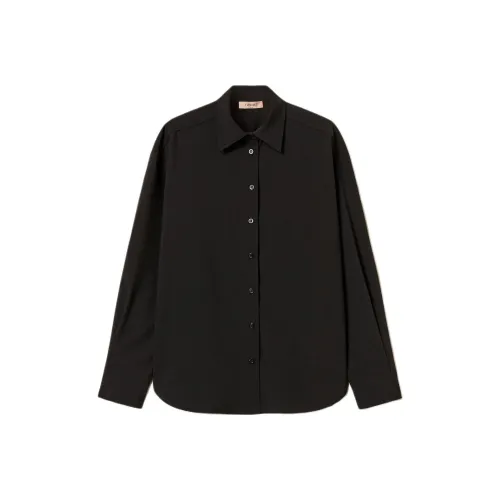 TWINSET Milano SS25 Рубашка Женская Черная