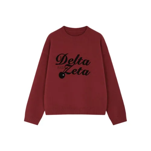 Mo Han Yi Mei Трикотаж Женский Вишневый Красный