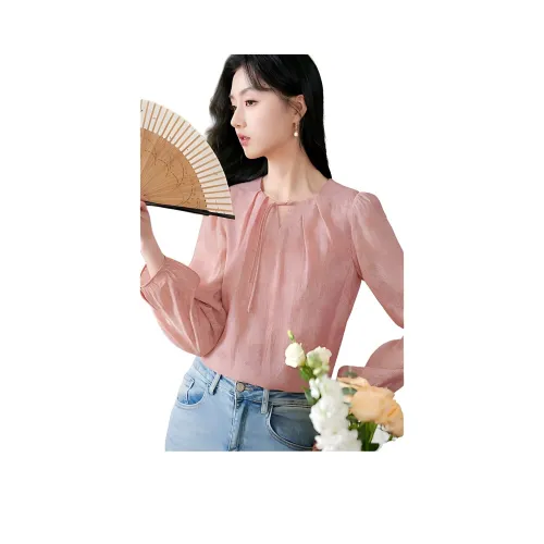 Like The Age Of Water Рубашка Женская Розовая