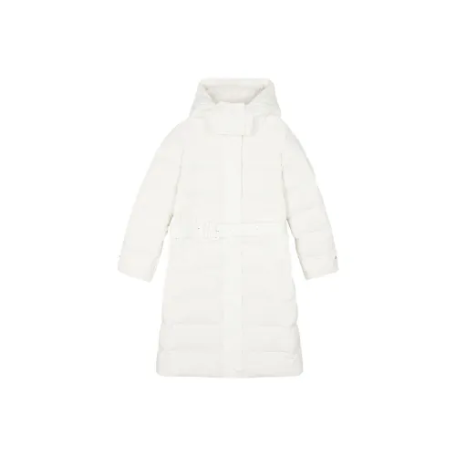 Skechers Yazhuan Series Пуховик Женские Зефирный Белый