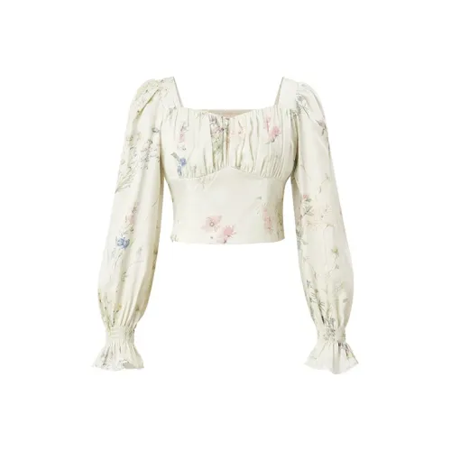 TAMMY TANGS Рубашка Женская Абрикос