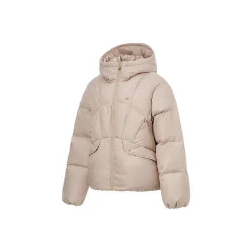 LINING Sports Life Collection Свет Glazed Коричневый Женские Пуховики