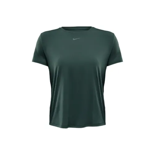 nike FW24 Стандартная T-рубашка Женская Винтажный зеленый