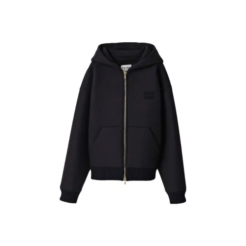 MIU MIU FW23 Куртки и пальто Женские Синий