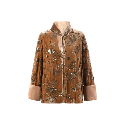 Read twelve Верблюжье-коричневый Женские Куртки