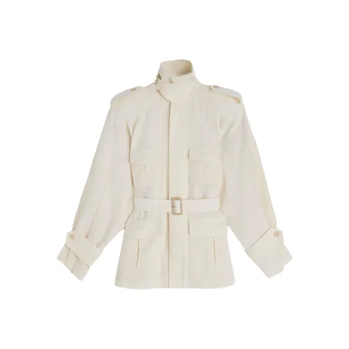 Phoebe Philo Экрю Женские Куртки