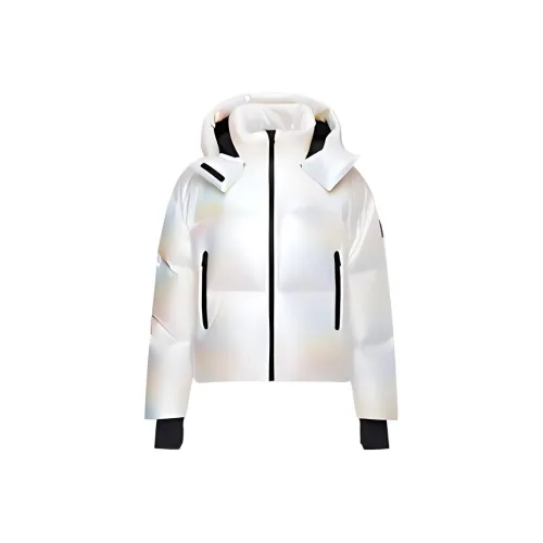 MACKAGE Пуховик Женские Жемчужный Серебряный