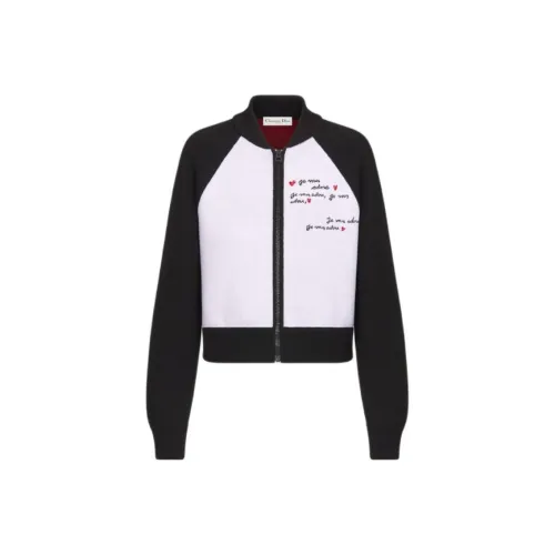 DIOR Фестиваль Циси Коллекция Осень-Зима 2024 Куртки и Пальто Женские Черные