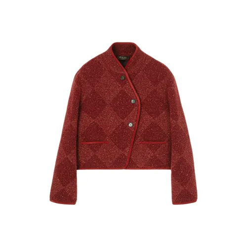 Loro Piana Красный Женские Кашемировые Свитеры