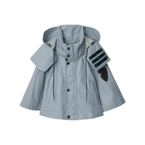 Burberry SS25 Куртки и Пальто Женские Тренч Серый