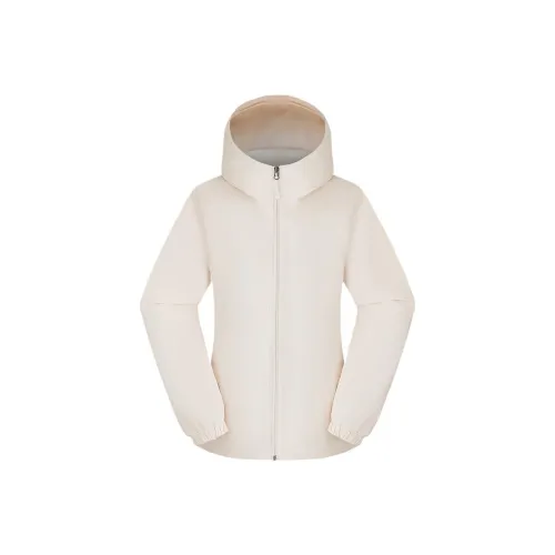 THE NORTH FACE Urban Exploration SS25 Куртки и пальто Женские Теплый песочный Белый