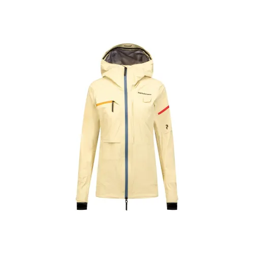 PEAK PERFORMANCE Alpine Gore TEX® Куртки и Пальто Женские Бежевый