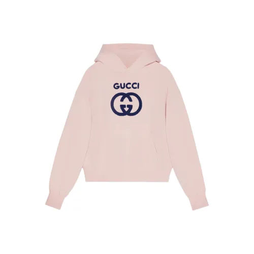 GUCCI SS24 Свитшот Женский Светло-Розовый