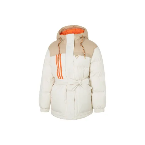 Adidas Бежевые Женские Пуховики