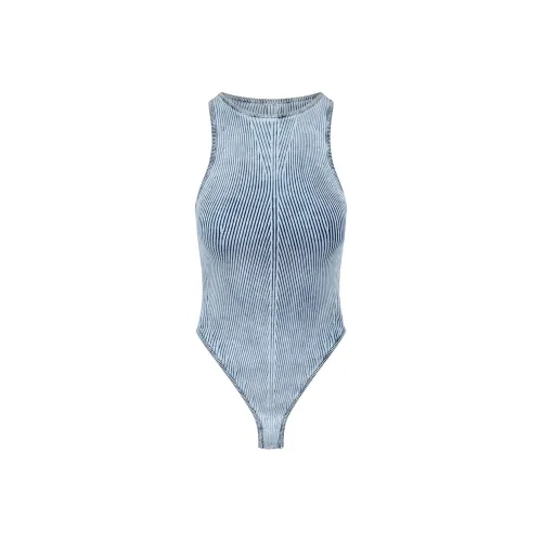 DIESEL Комбинезон Женский Светло-Синий