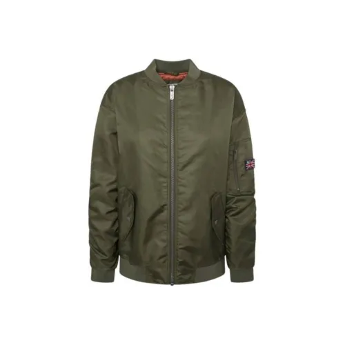 Pepe Jeans Куртки и Пальто Женские Зеленые