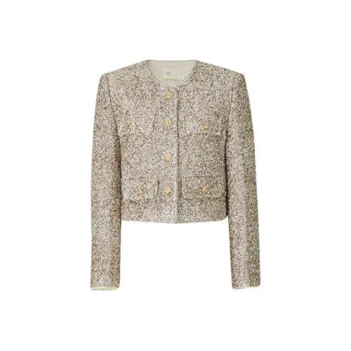 ZHIZHI Куртки Пальто Женские Снежноягодник Цвет