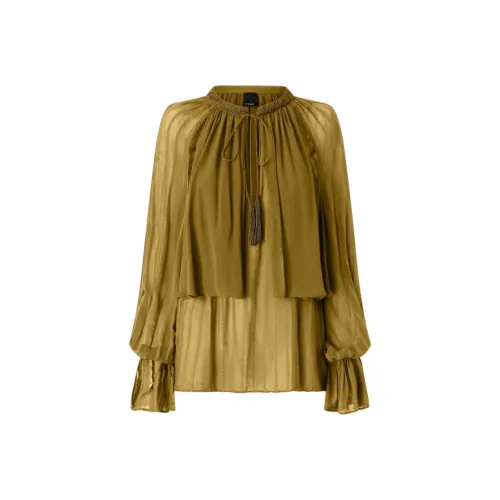 PINKO Зеленые Женские Рубашки