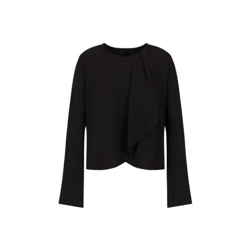 EMPORIO ARMANI SS24 Рубашка Женская Черная